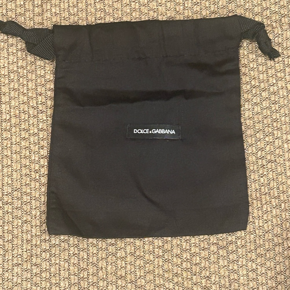Dolce & Gabbana Classic Black Pouch